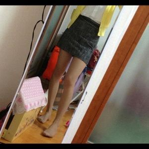 Three mini skirts size XS